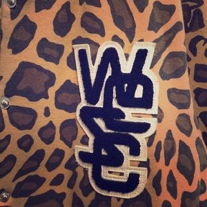 WESC Leopard Bomber Jacket